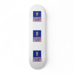 Red White And Blue Brewer Custom Skateboard