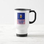 Red White And Blue Brewer Travel Mug