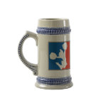 Red White and Blue Cheerleader Mug