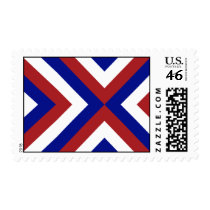 Red, White, and Blue Chevrons stamps