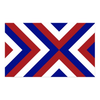 Red, White, and Blue Chevrons