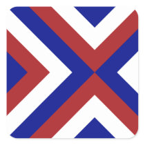 Red, White, and Blue Chevrons stickers