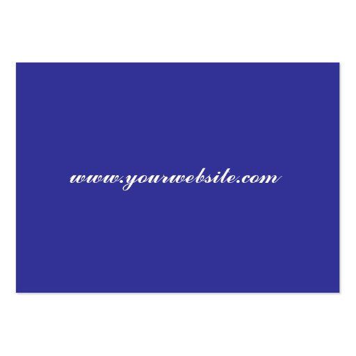 Red, white and blue cupcakes business card (back side)