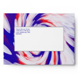 red white and blue envelopes