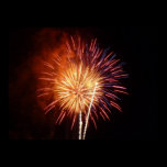 Red, White and Blue Fireworks Print