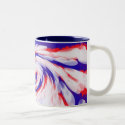 red white and blue mugs