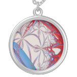 Red, White and Blue Necklace necklaces