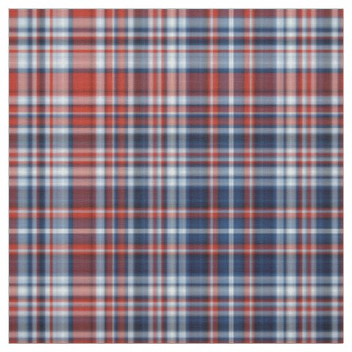 red and blue plaid