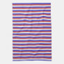 Red, White and Blue Stripes. Kitchen Towels