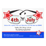 Red White and Blue Sunglasses Invitation