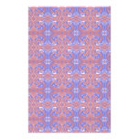 Red White and Blue Swirls Stationery
