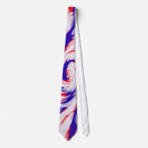 red white and blue neckties