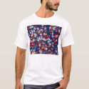 red white and blue t-shirts by huckster red white and blue t-shirts