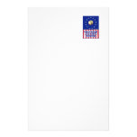 Red White And Blue Wine Brewer Custom Stationery