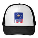 Red White And Blue Wine Brewer Mesh Hats