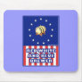 Red White And Blue Wine Brewer Mousepads