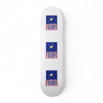 Red White And Blue Wine Brewer Skateboard Deck