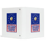 Red White And Blue Wine Brewer Vinyl Binders