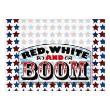 Red White and Boom Announcements