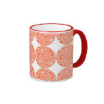 Red & White Balls Mug mugs