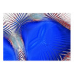 Red White Blue Abstract ~ ATC Business Card Template