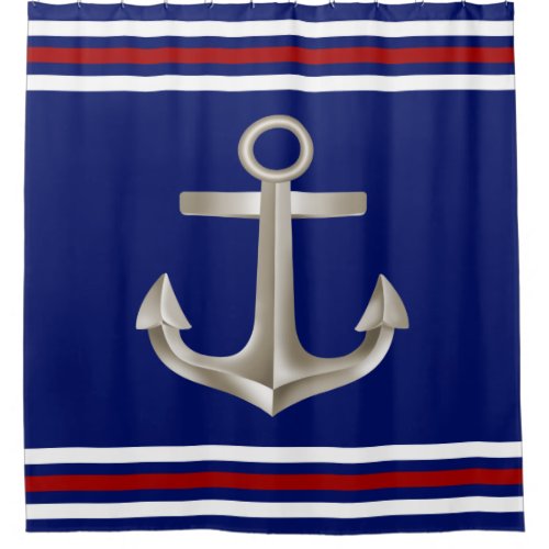 Great 38 Red White And Blue Shower Curtains Unique Shower Curtain