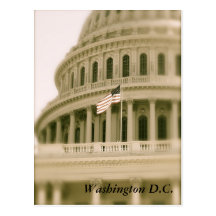 Red, White & Blue and the Capitol Post Cards