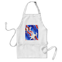 Red, White & Blue aprons