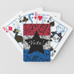Red White & Blue Custom Card Deck