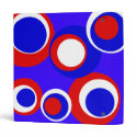 red white blue dots