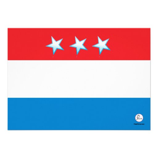 Red, White & Blue Election Day Party Invitation