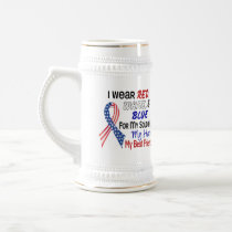 Red White Blue For My Best Friend Mugs