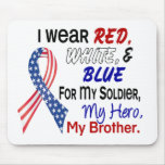 Red White Blue For My Brother Mouse Pads
