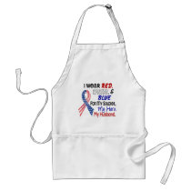Red White Blue For My Husband Aprons