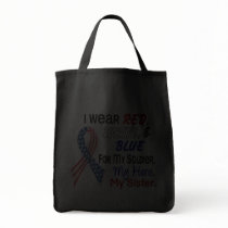 Red White Blue For My Sister bags