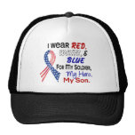 Red White Blue For My Son Hats