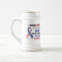 Red White Blue For My Son Coffee Mug