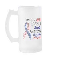 Red White Blue For My Uncle Mug
