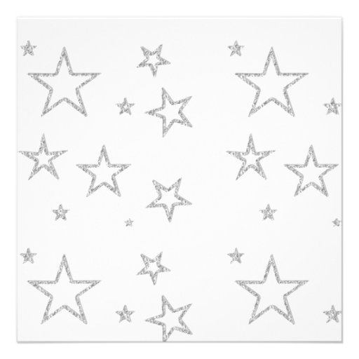 Red White Blue Gender Reveal Party Invitations