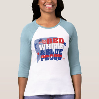 red white blue shirt women's