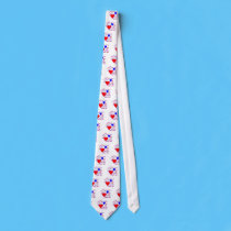 red, white, blue - MS Tie ties