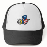 Red White Blue Patriotic Bee hats