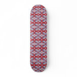 Red White & Blue Ribbon Skateboard