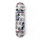 Red, White, & Blue Ron Paul Revolution 2012 Skate Boards