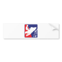 red-White-Blue-Sled-zazzle bumper stickers by snomotease red-White-Blue-Sled-zazzle bumper stickers