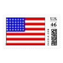 Red, White, Blue Stamp by mrdeafmarket Red, White, Blue Stamp