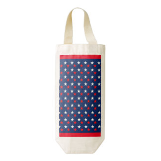 RED WHITE BLUE STARS PATTERN BACKGROUNDS WALLPAPER ZAZZLE HEART WINE BAG