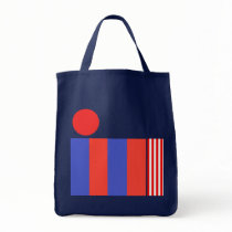 Red, White & Blue Themed Women's Canvas Tote Bag bags