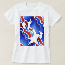 Red, White & Blue t-shirts