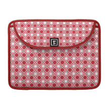 Red/White Circles Mac Book Sleeve MacBook Pro Sleeves